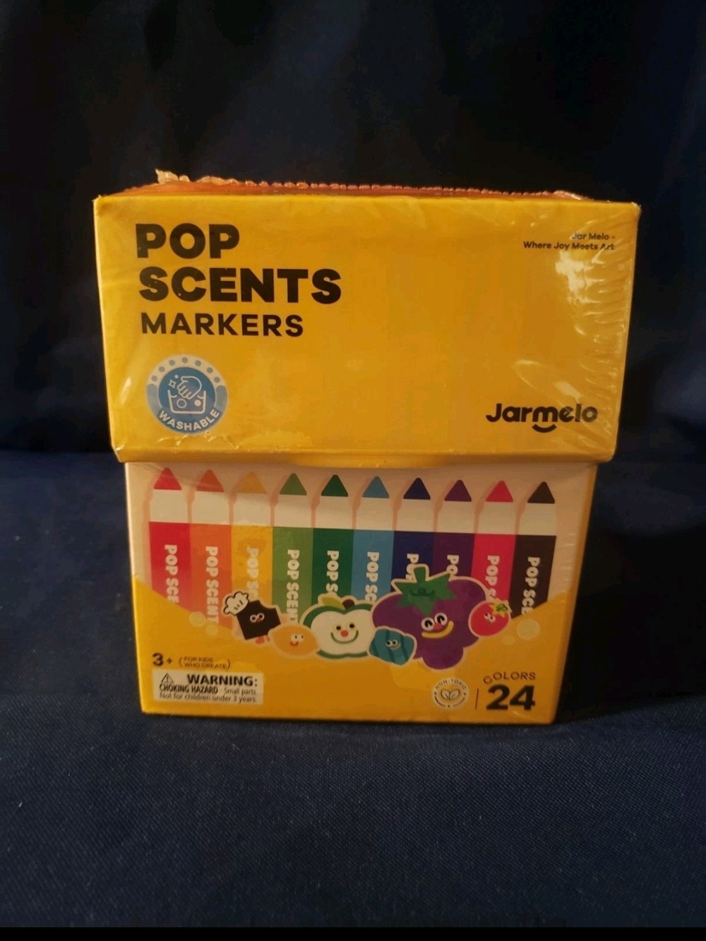 Jarmelo Pop Scents Markers - 24 Color Set